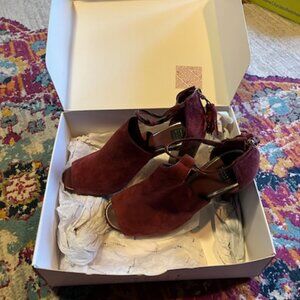 Suede White House Black Market Heels